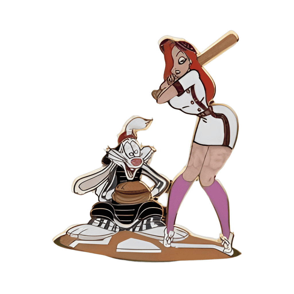 Roger and Jessica Rabbit Disney pin