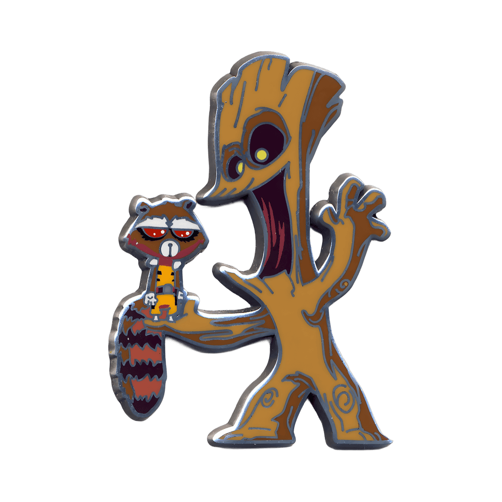 Rocket & Groot Disney pin