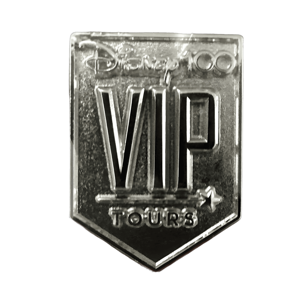 Silver Disney100 Disney pin