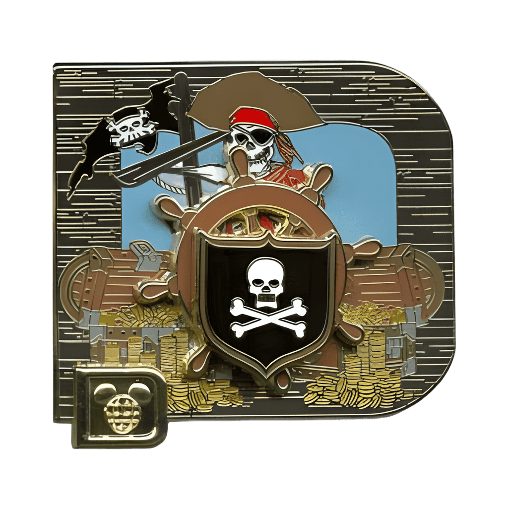 Pirates of the Caribbean Attraction Disney pin