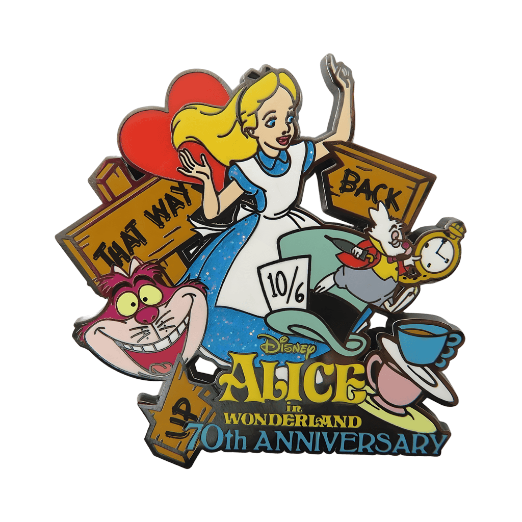 Alice in Wonderland - 70th Anniversary Disney pin