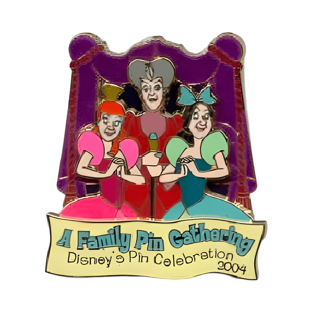 Lady Tremaine, Anastasia and Drizella Disney pin