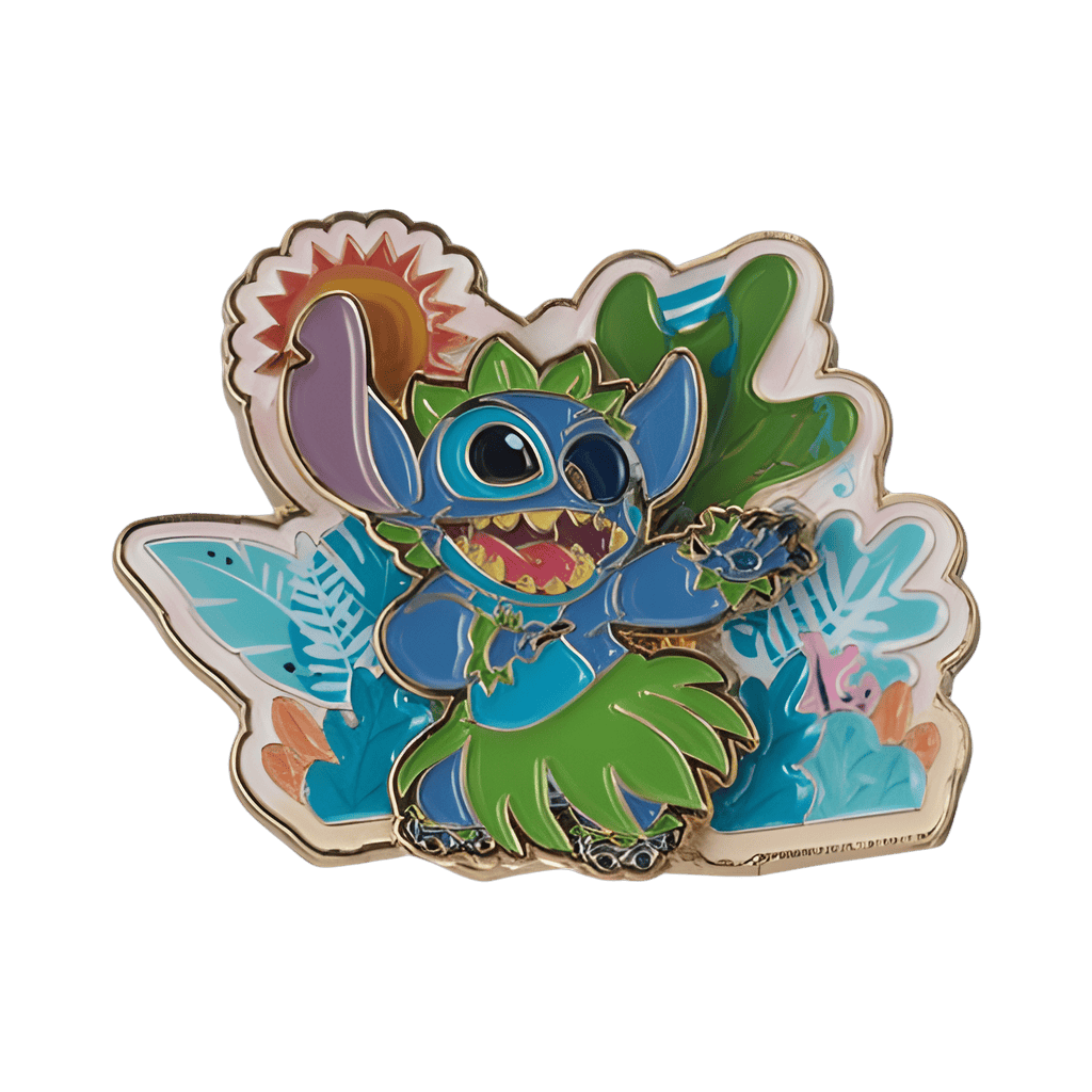 Hula Stitch Disney pin