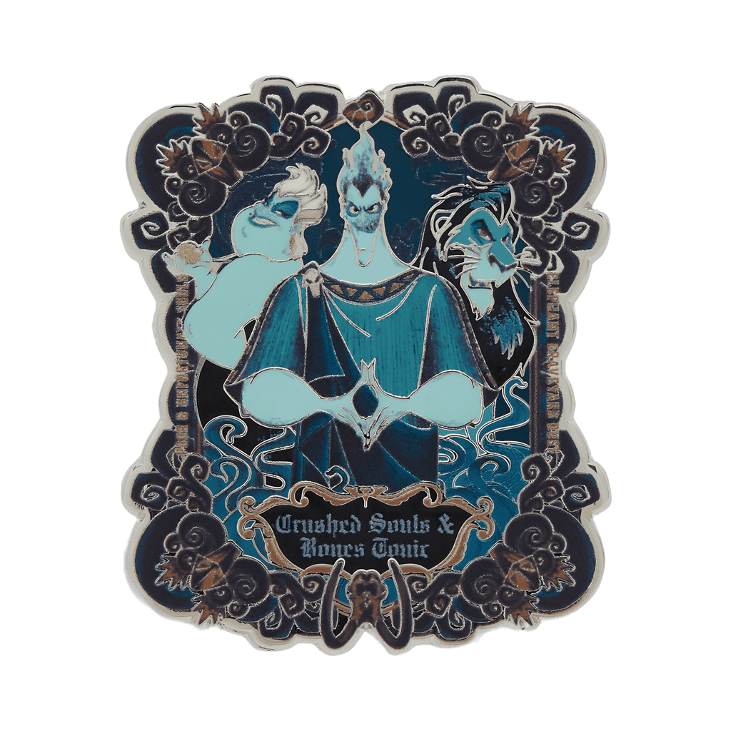 Villains "Crushed Souls & Bones Tonic" Disney pin