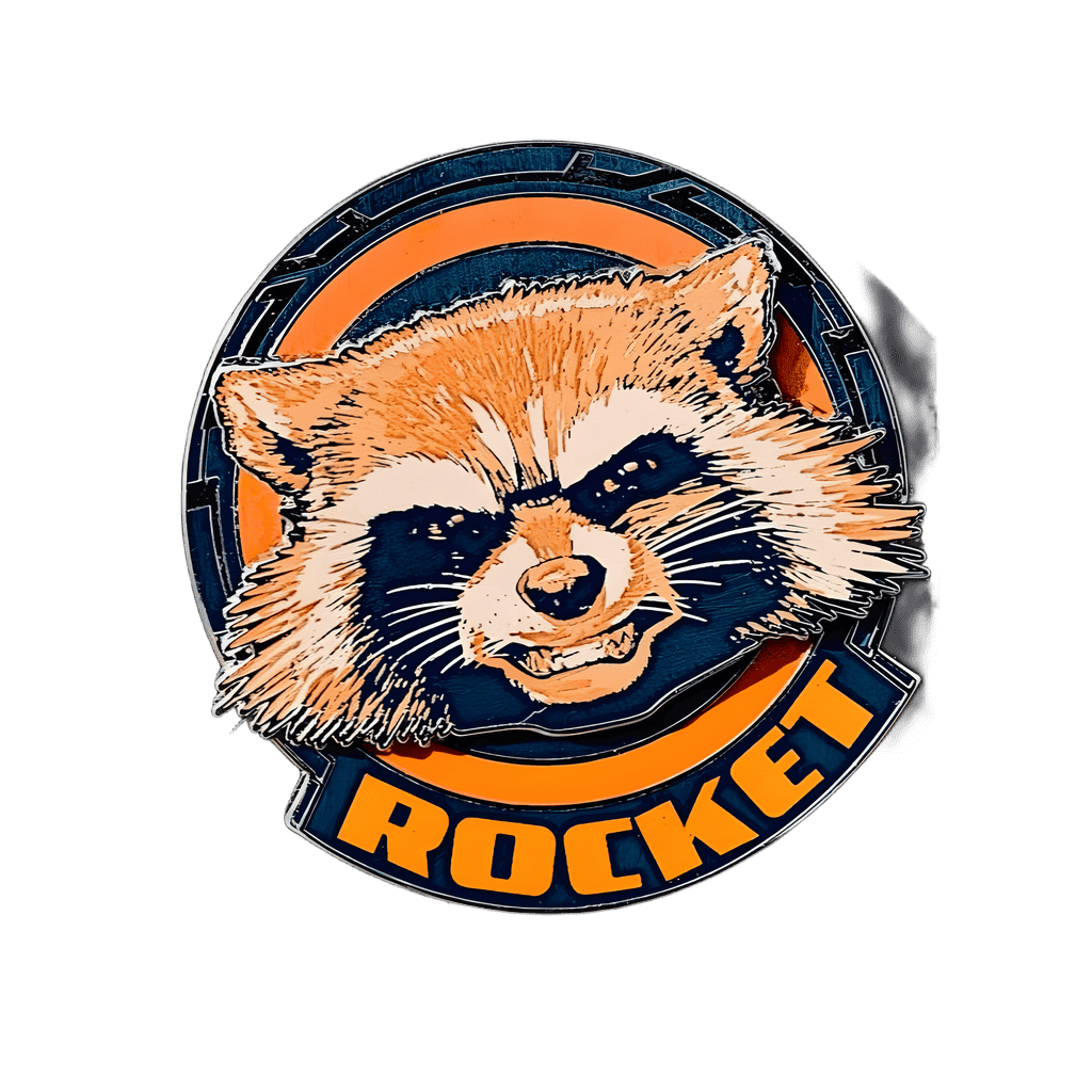 Rocket Raccoon Disney pin