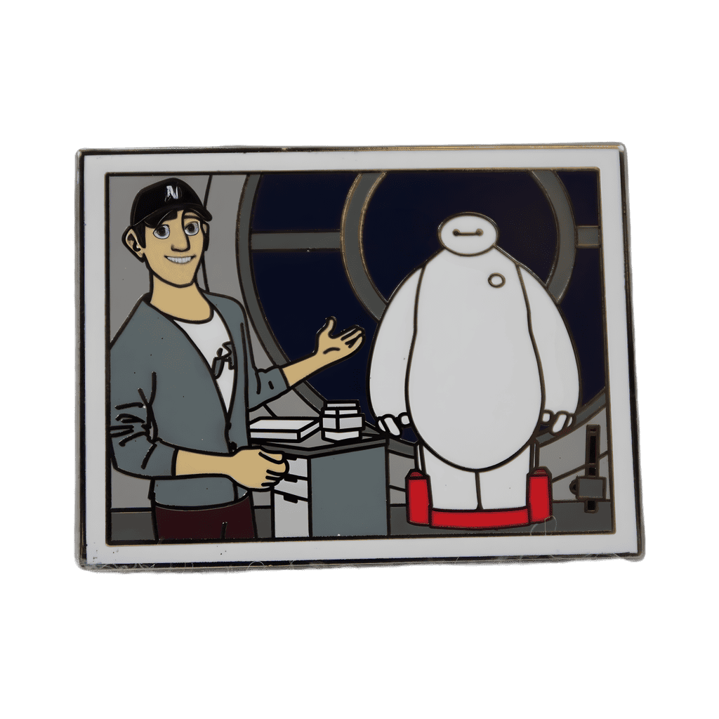 Tadashi and Baymax Disney pin