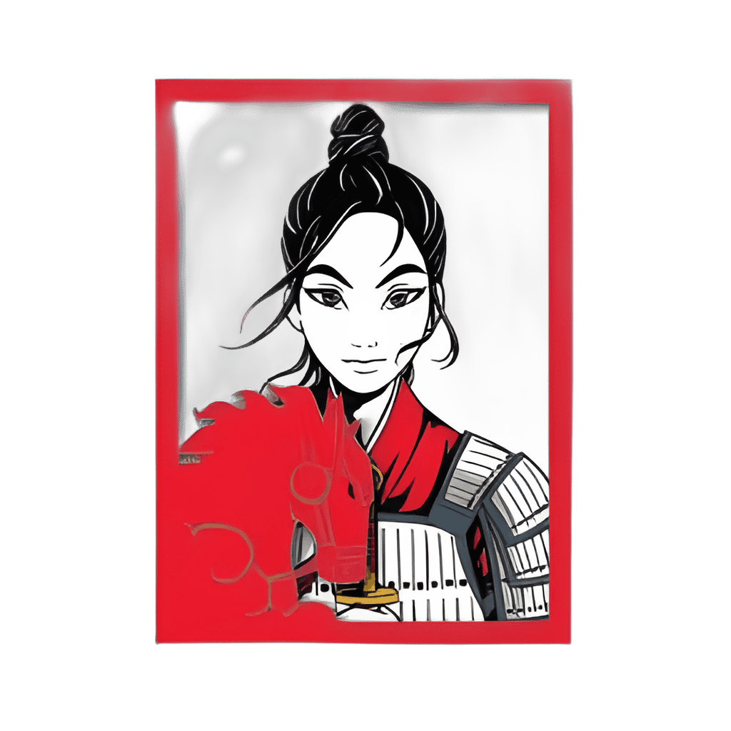 Mulan Portrait Disney pin