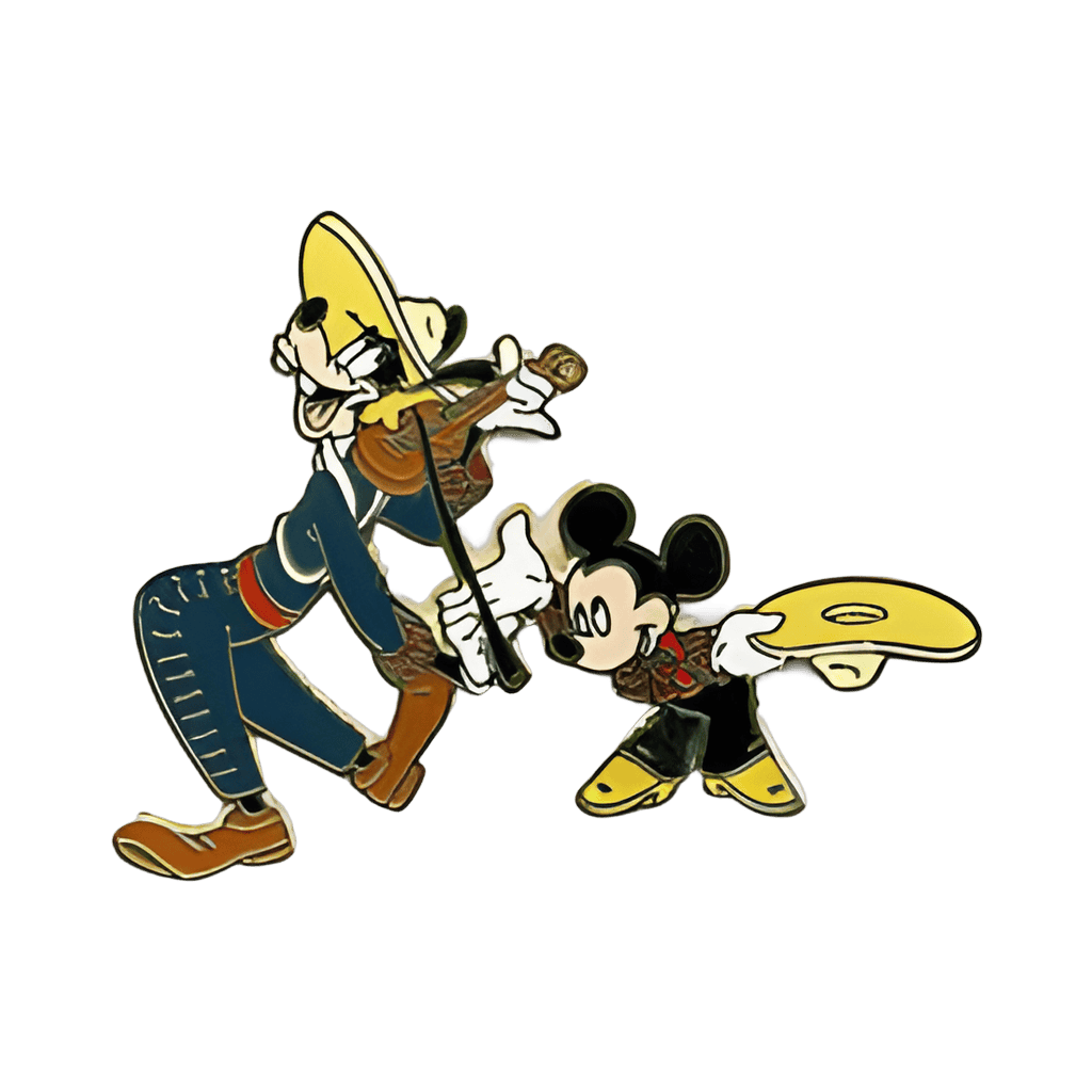 Mickey Mouse and Goofy Disney pin