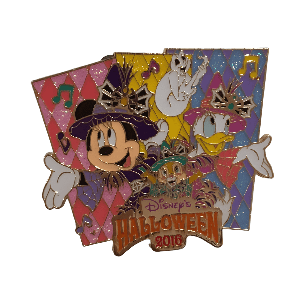 Minnie Mouse, Daisy Duck & Clarice - Halloween Disney pin