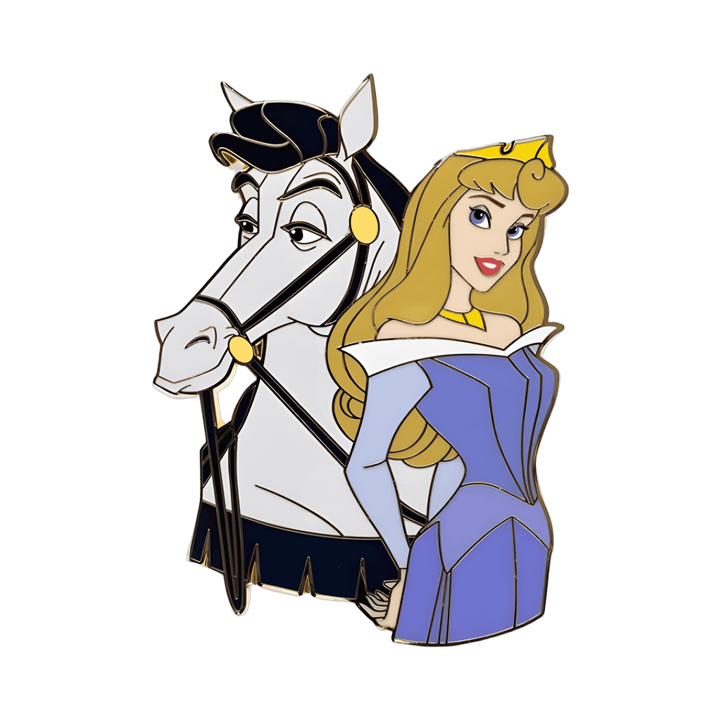 Aurora and Samson Disney pin