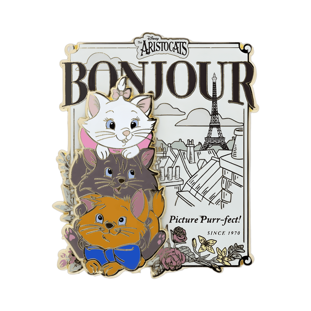 The Aristocats - Bonjour Picture Purr-fect Disney pin