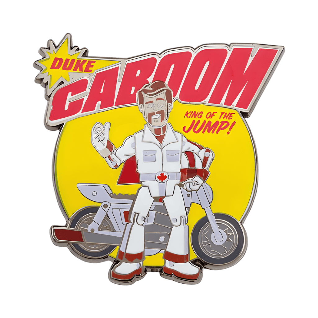 Duke Caboom Disney pin