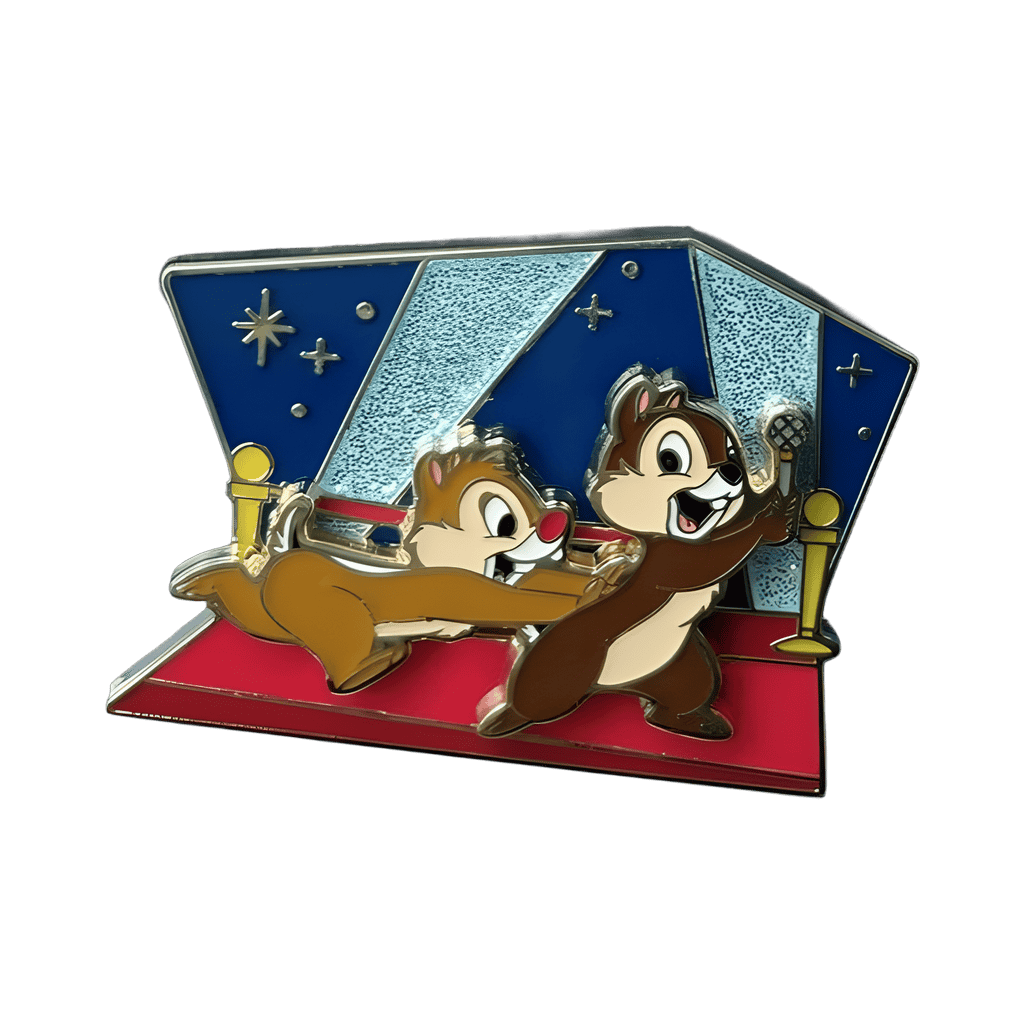 Red Carpet Series - Chip and Dale Disney pin
