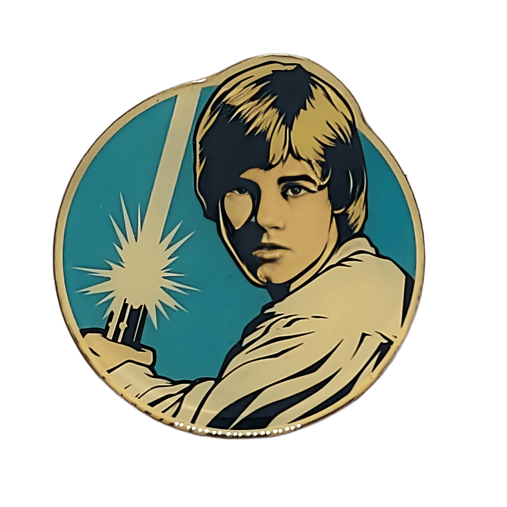 Luke Skywalker Disney pin