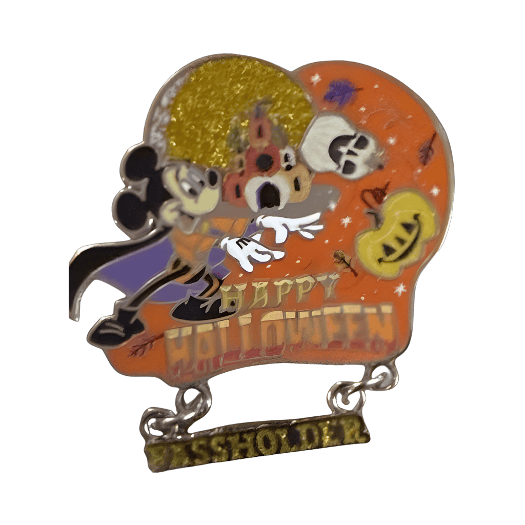 2021 Happy Halloween Mickey - Annual Passholder dangle Disney pin