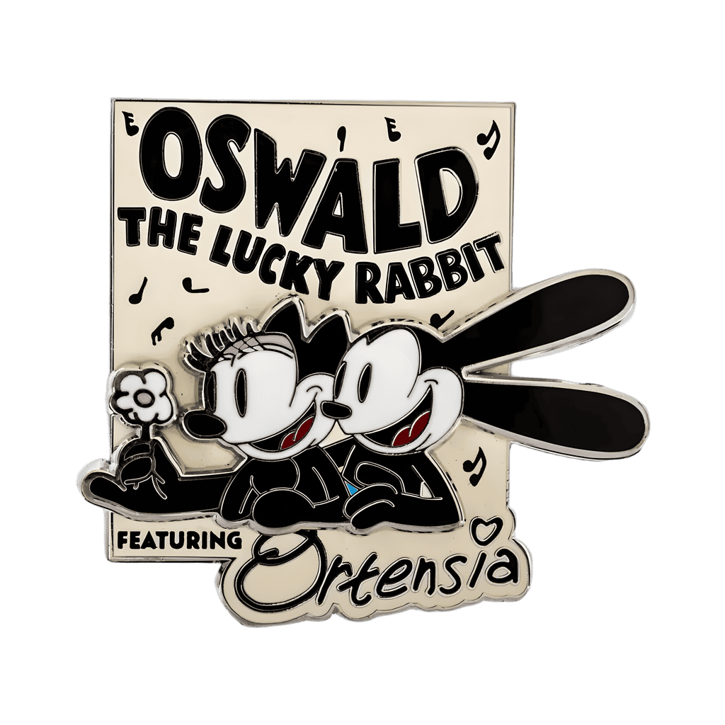 Oswald and Ortensia Disney pin