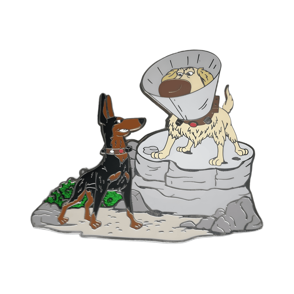 Dug and Alpha Disney pin