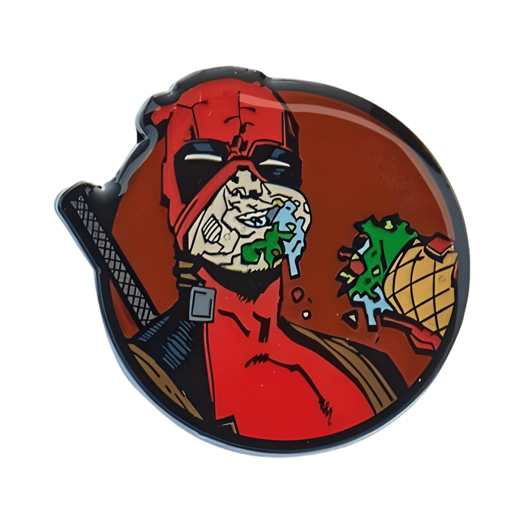 Deadpool Chimichanga Disney pin