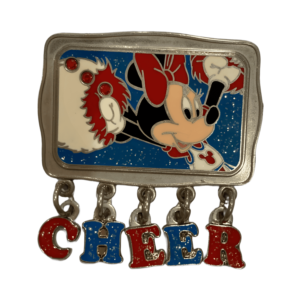 Cheerleader Minnie with Dangles Disney pin