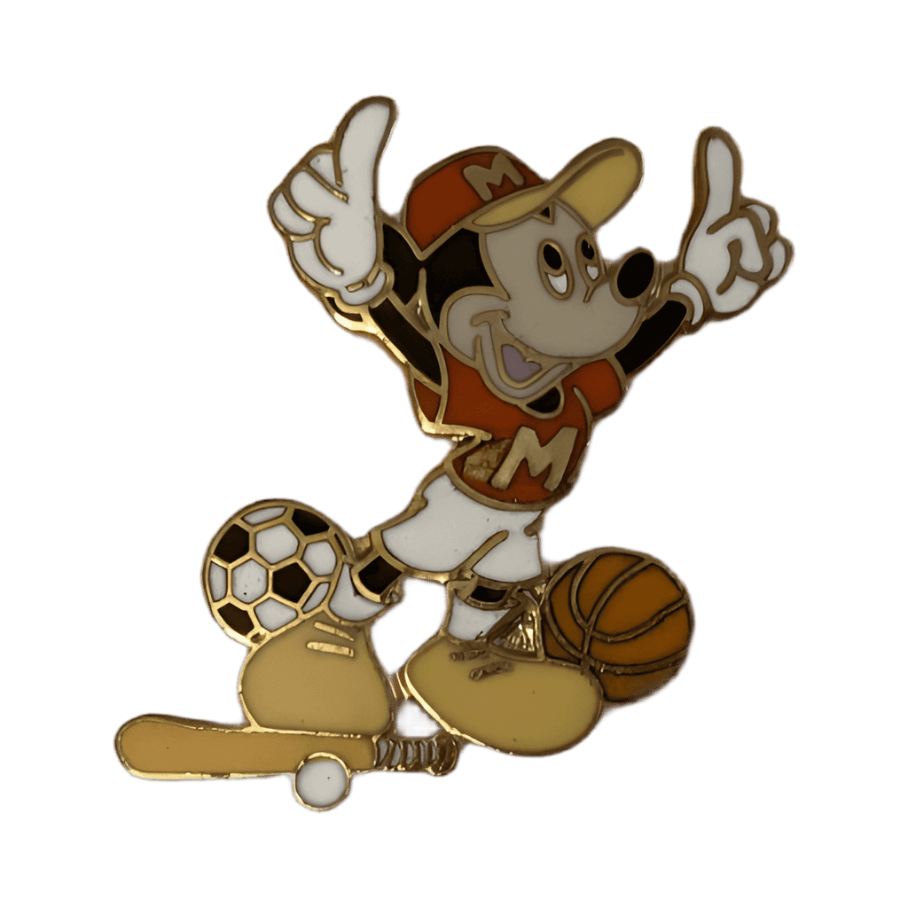Sporty Mickey Disney pin