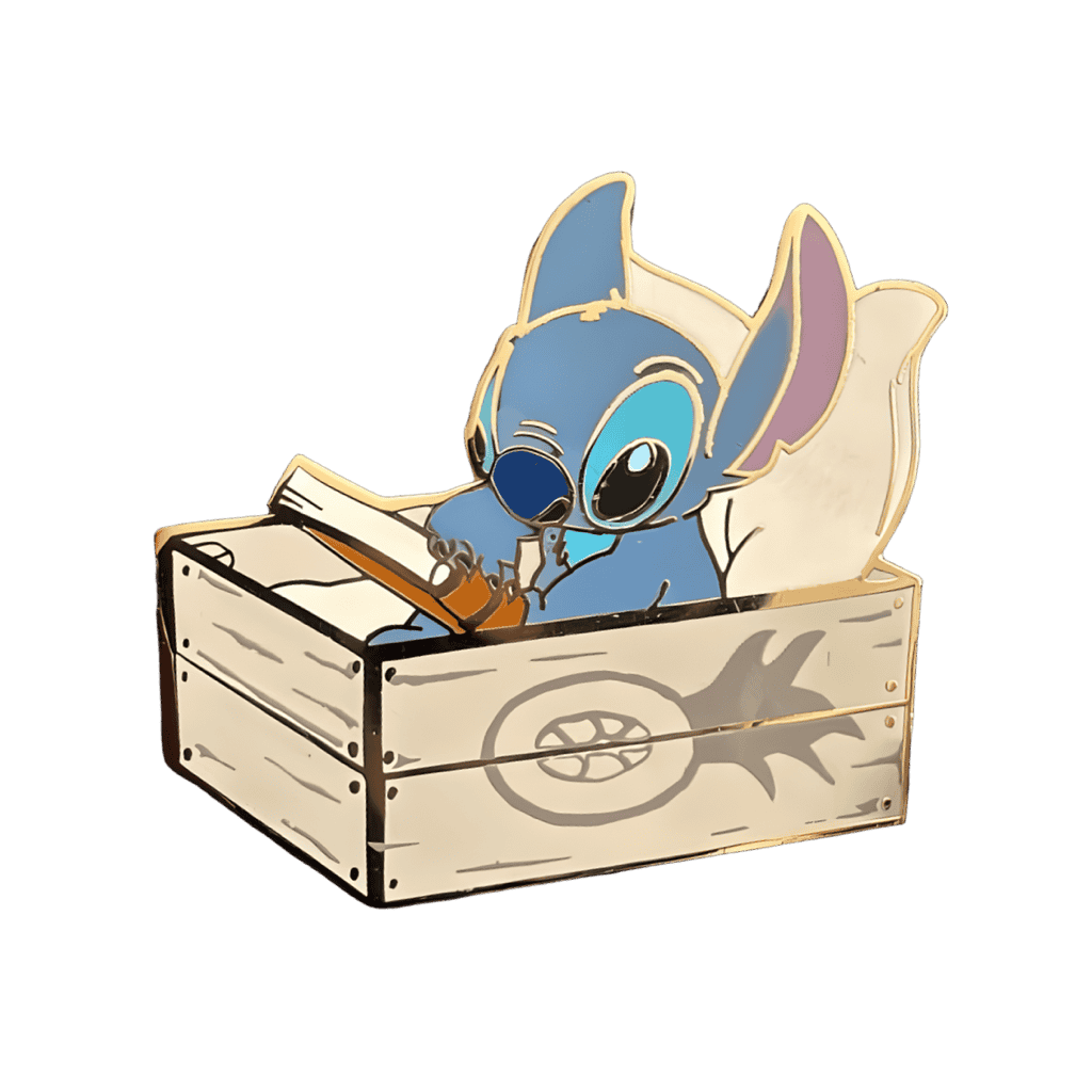 Stitch in Pineapple Box Disney pin