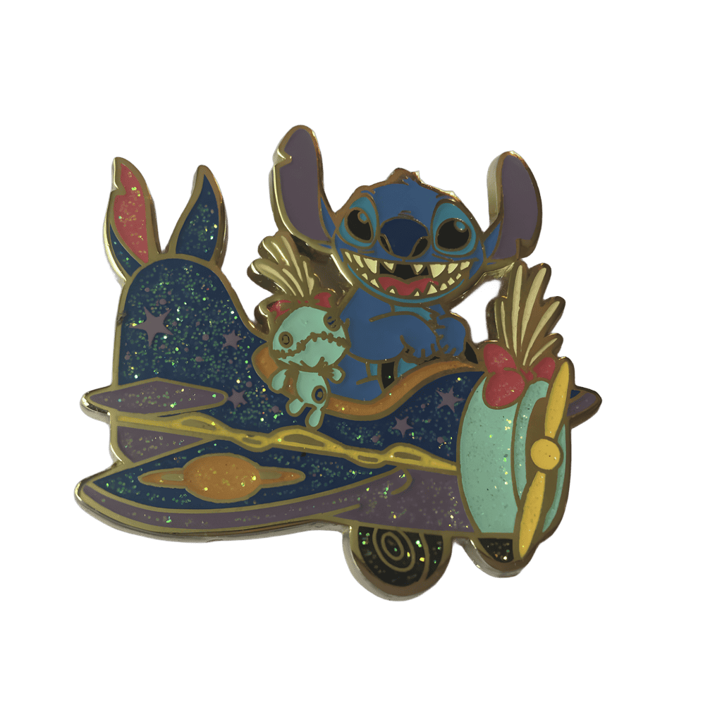 Stitch and Scrump Disney pin