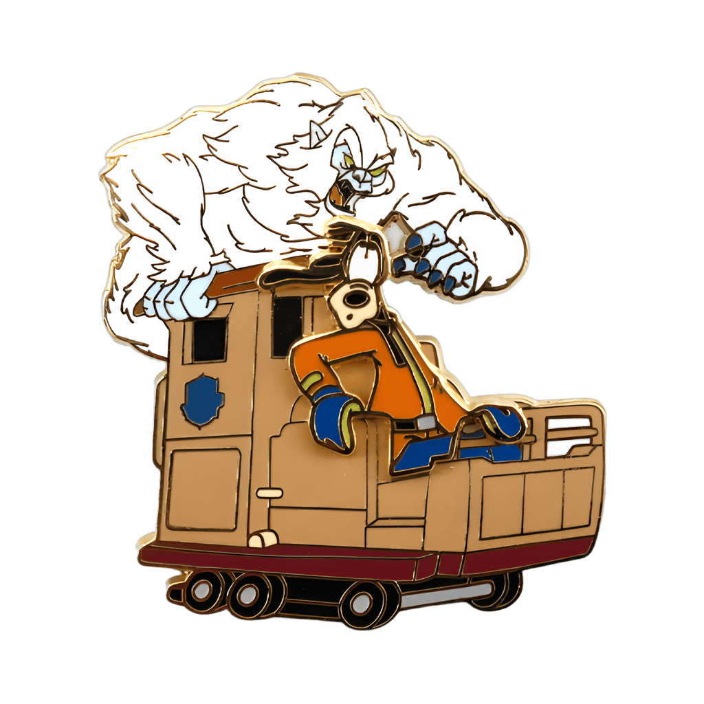 Goofy with Yeti Disney pin