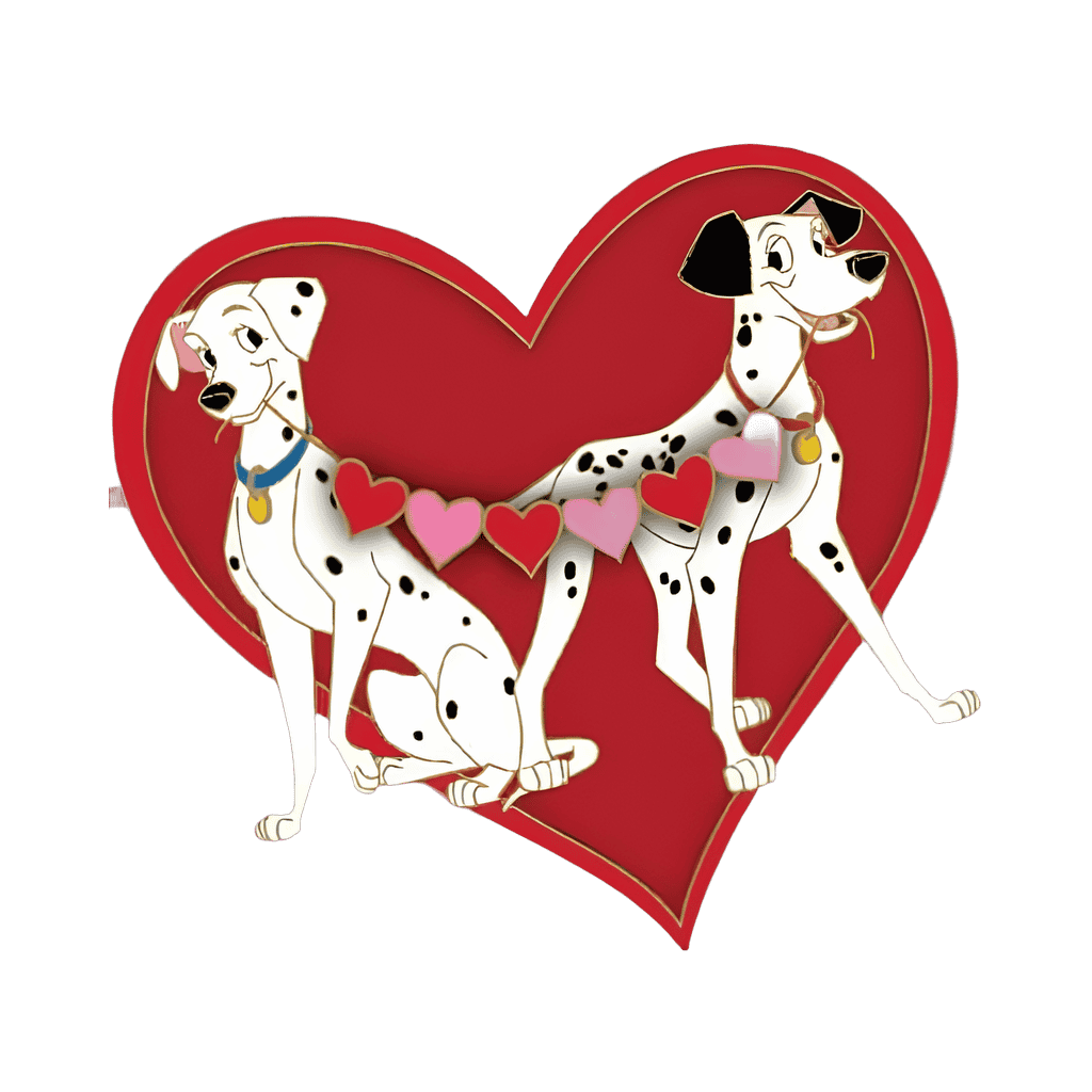 Perdita and Pongo Disney pin