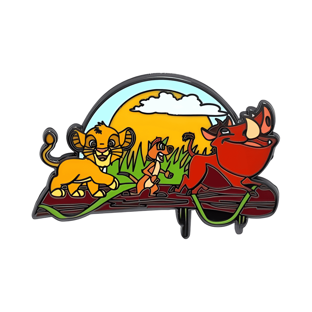 Simba, Pumbaa, Timon Disney pin