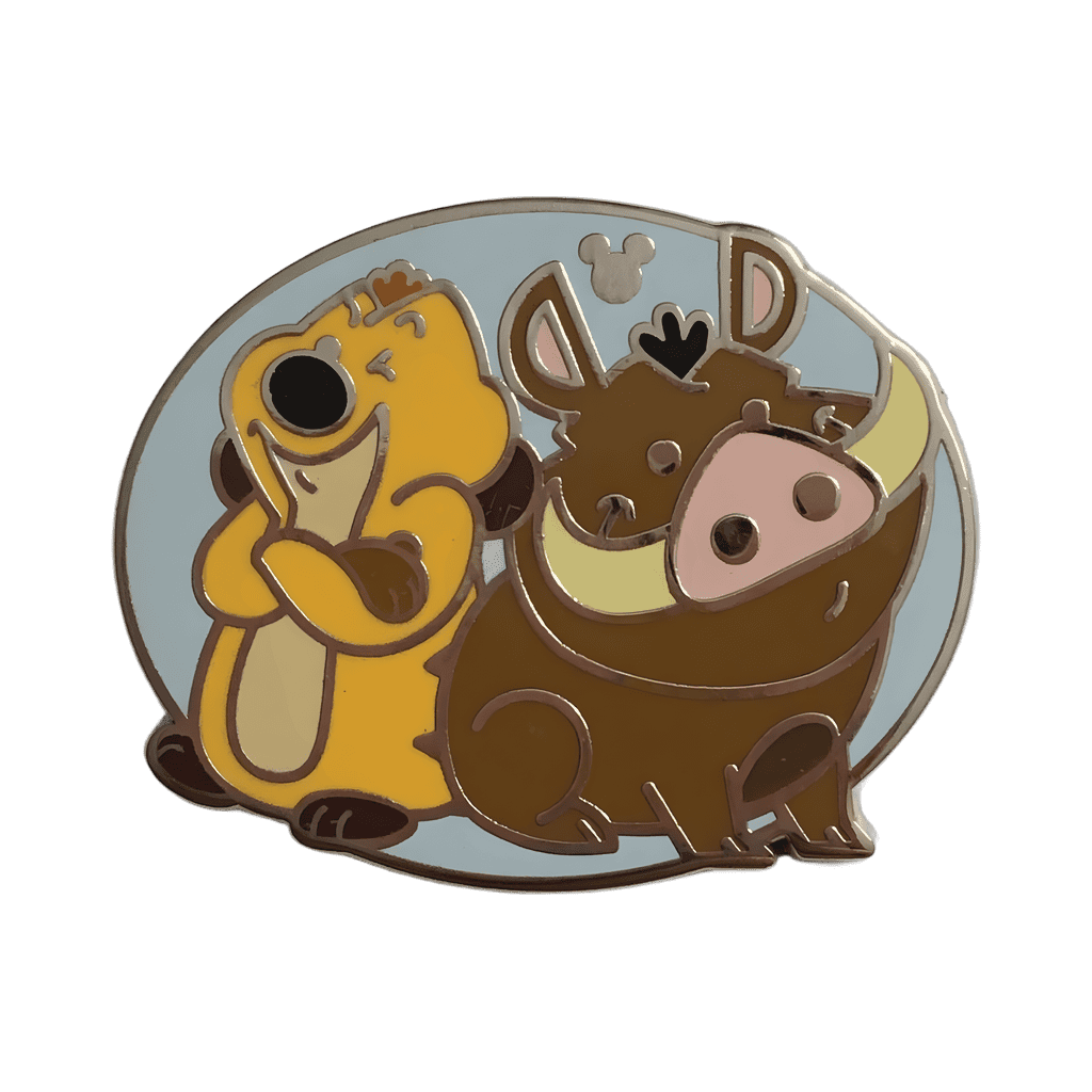 Timon and Pumbaa Disney pin
