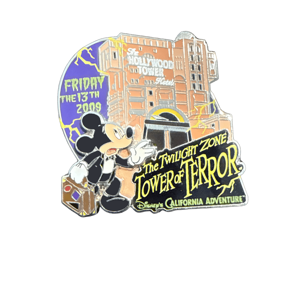 Tower of Terror Mickey Mouse Disney pin