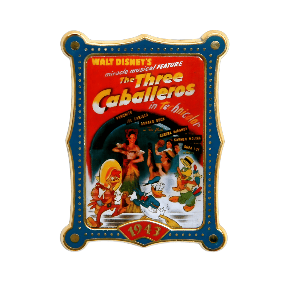 The Three Caballeros Disney pin