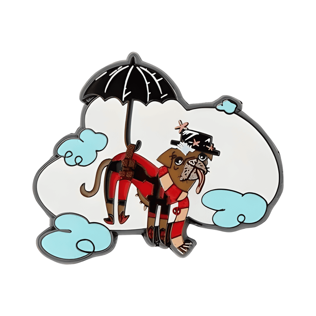 Dogpool as Mary Poppins Disney pin