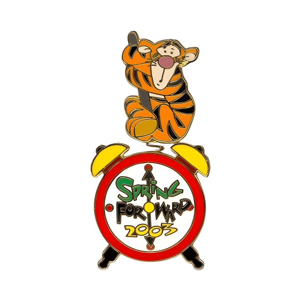 2003 Tigger Spring Forward Disney pin
