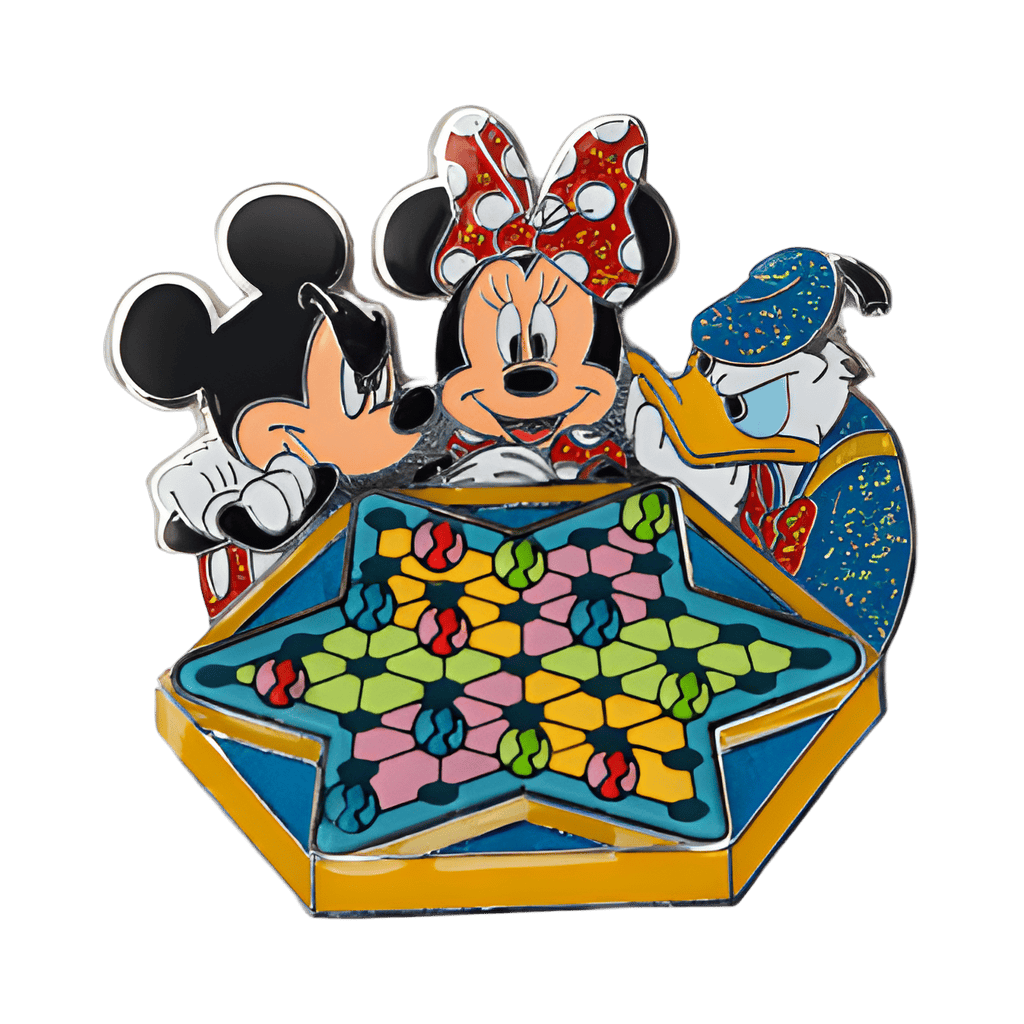 Chinese Checkers - Mickey, Donald, and Minnie Disney pin