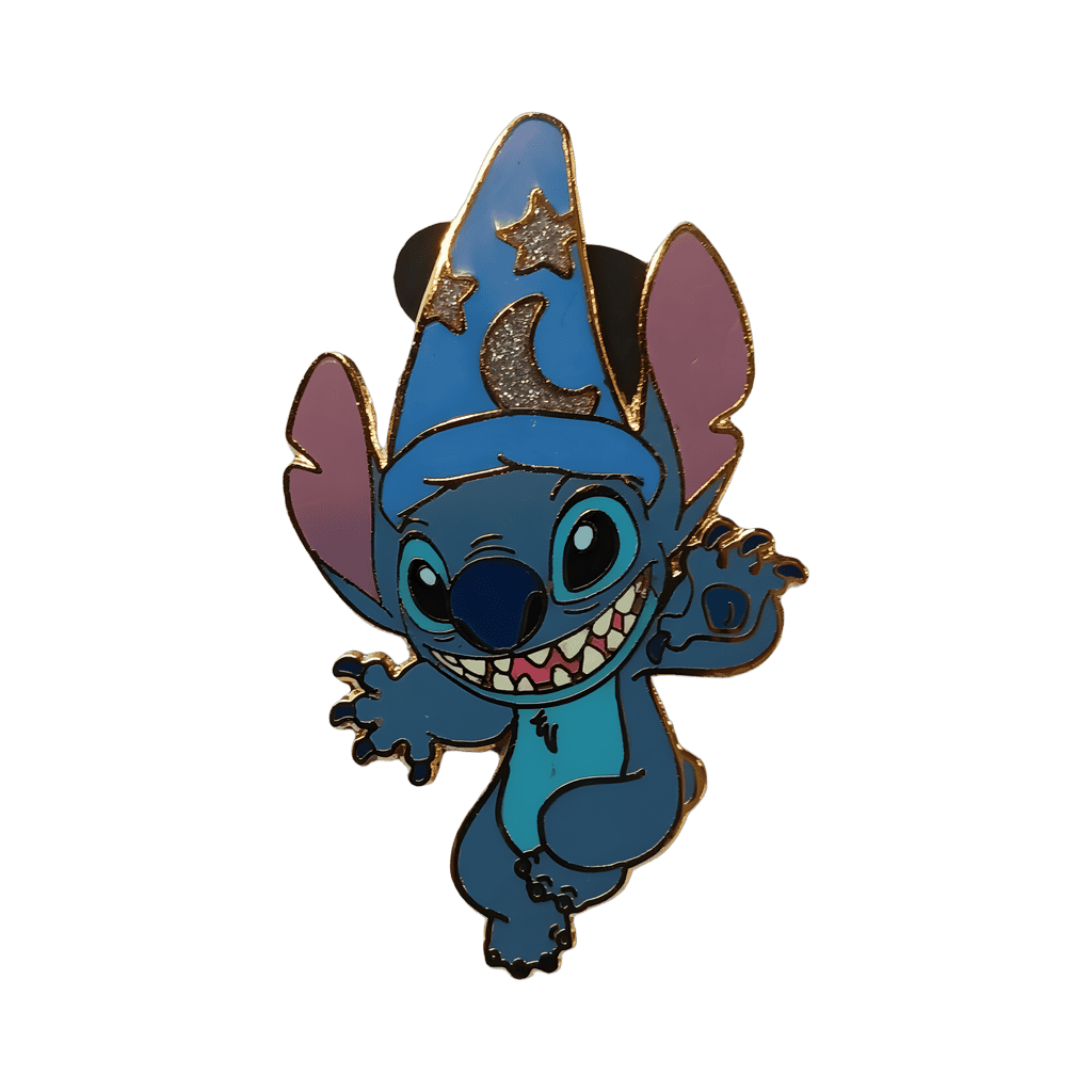 Stitch with Sorcerer Hat Disney pin