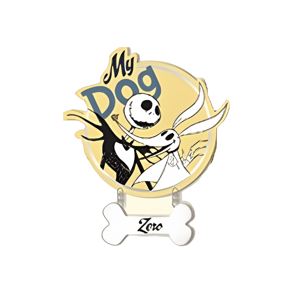 Jack Skellington and Zero Disney pin