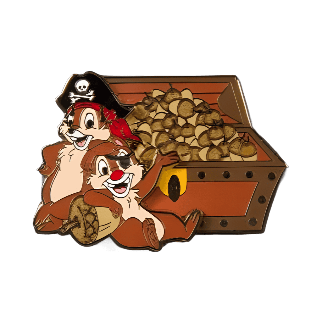 Chip and Dale Disney pin