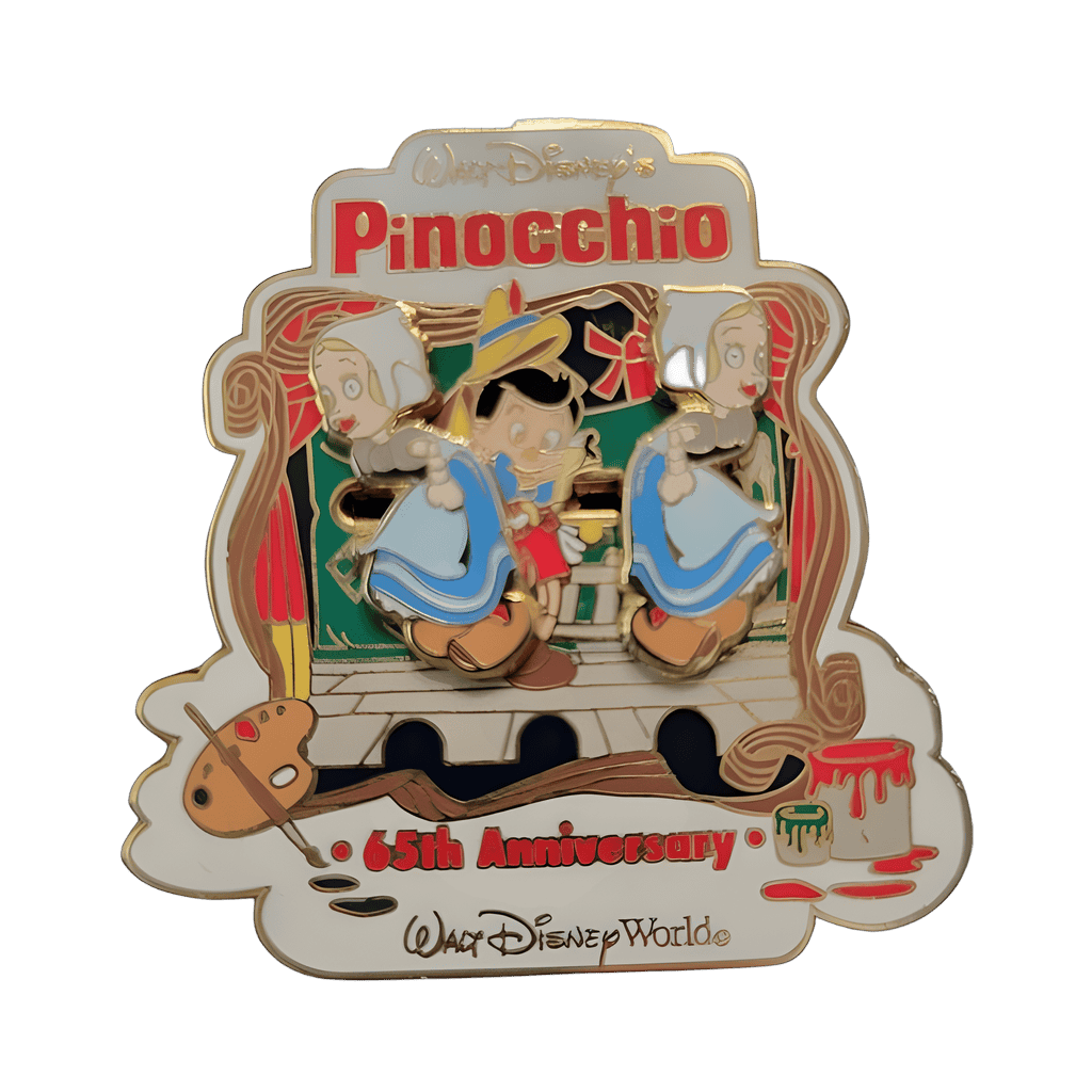 Pinocchio 65th anniversary Disney pin