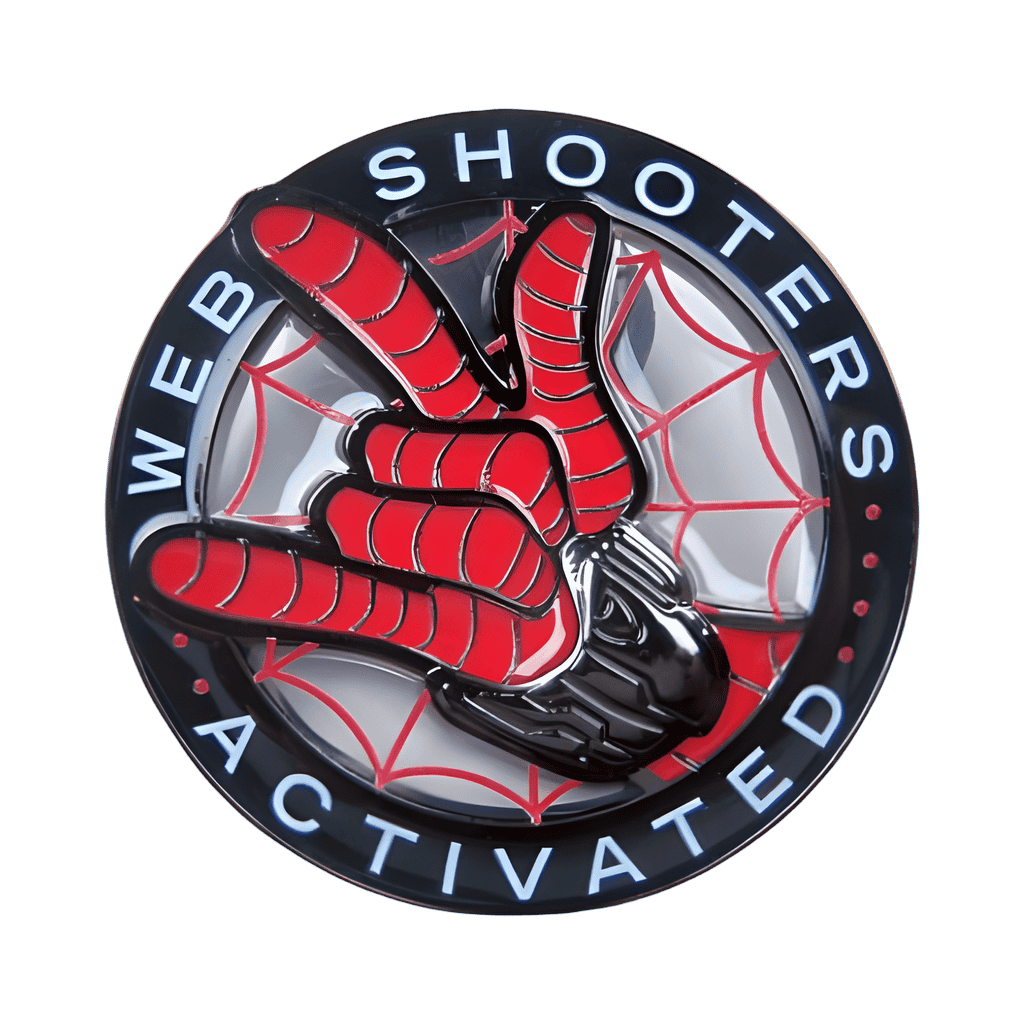 Web Shooter Activated Disney pin