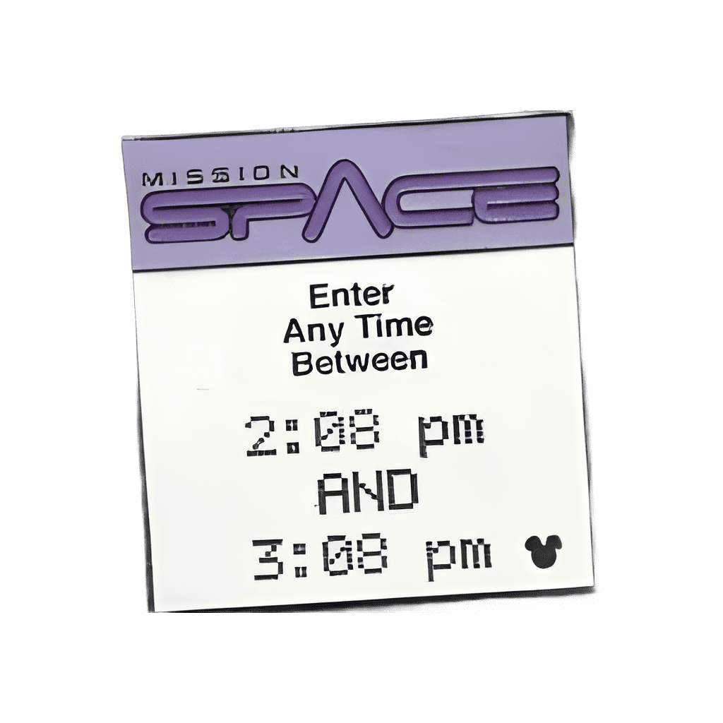 Mission Space Disney pin