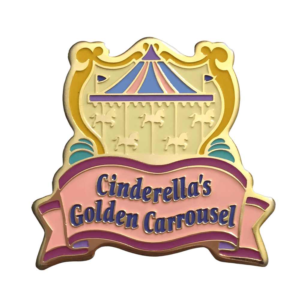 Cinderella's Golden Carrousel Disney pin