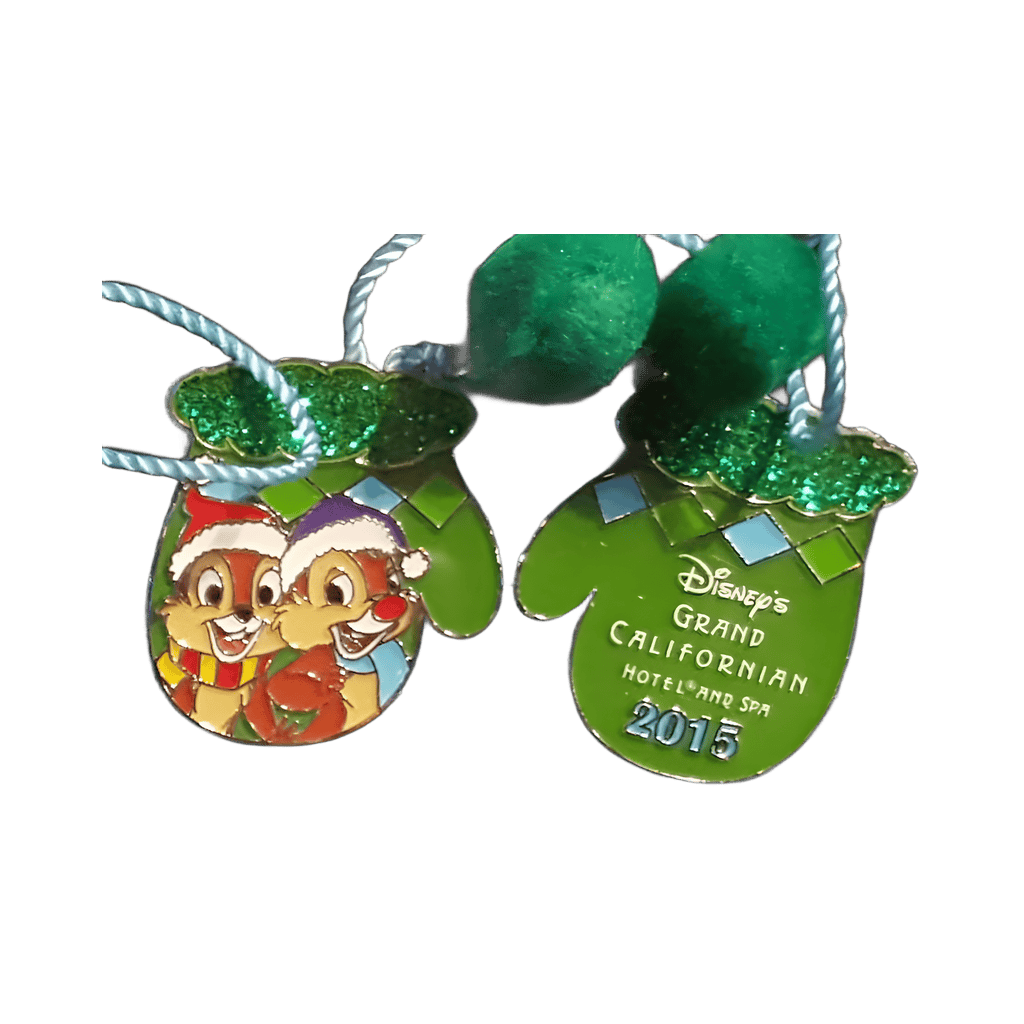 Grand Californian Hotel & Spa - Chip & Dale Mittens Disney pin