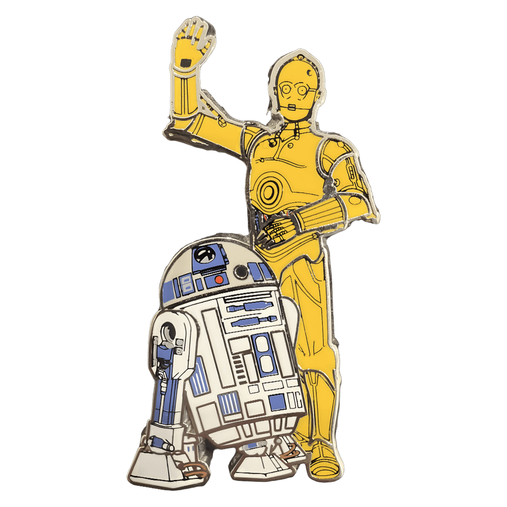 R2-D2 & C3-PO Disney pin