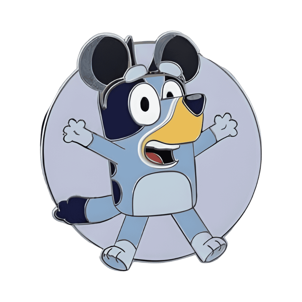 Bluey with Mickey Ears Disney pin