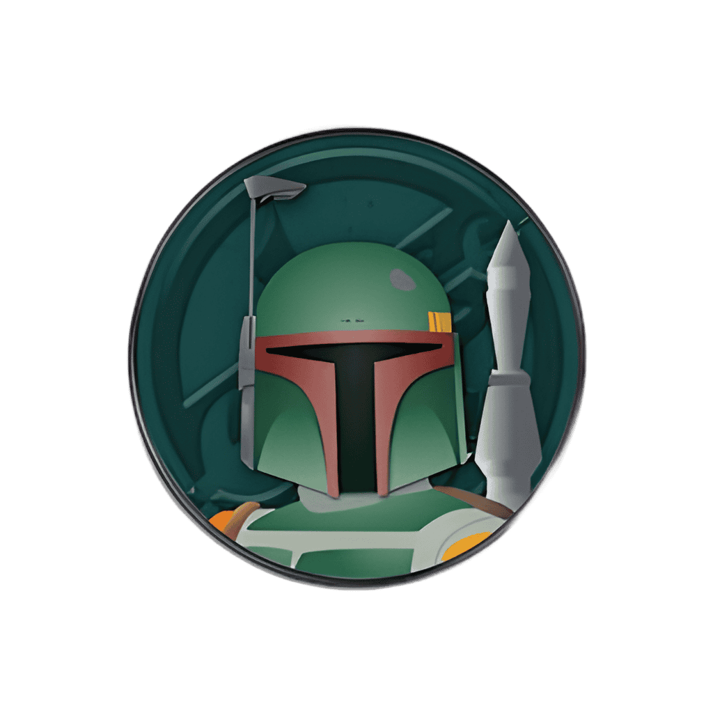 Boba Fett Disney pin