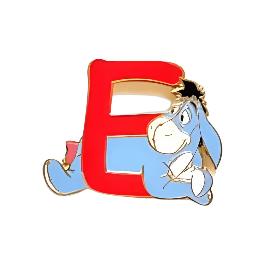 E is for Eeyore Disney pin