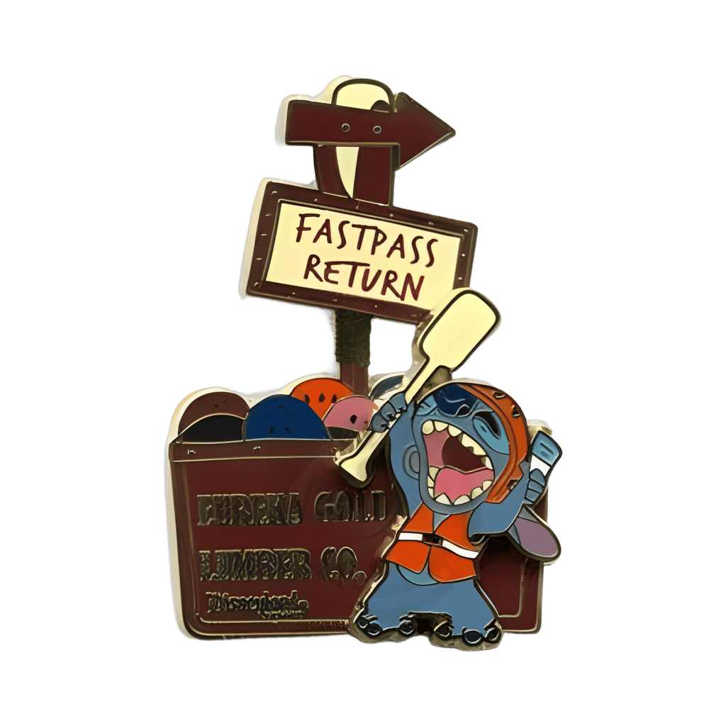 Grizzly River Run - FastPass Return Disney pin