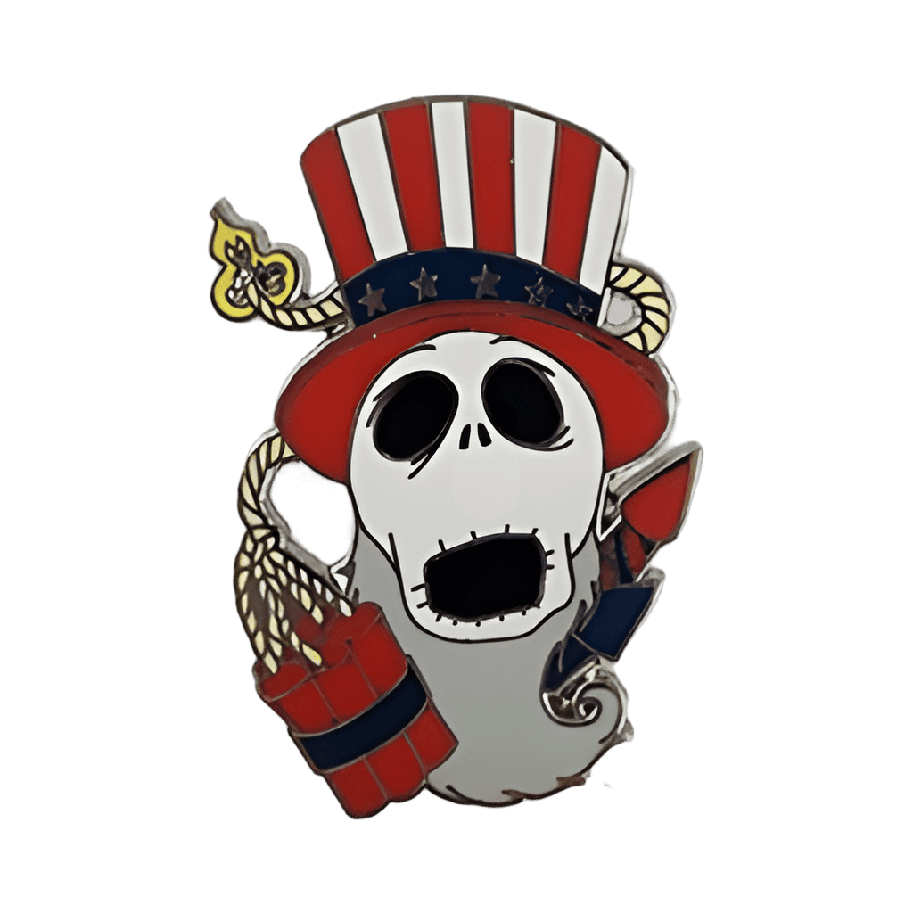 Jack Skellington - 4th of July Disney pin