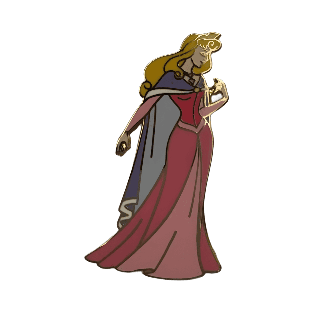 Aurora/Sleeping Beauty with Purple Cape Disney pin